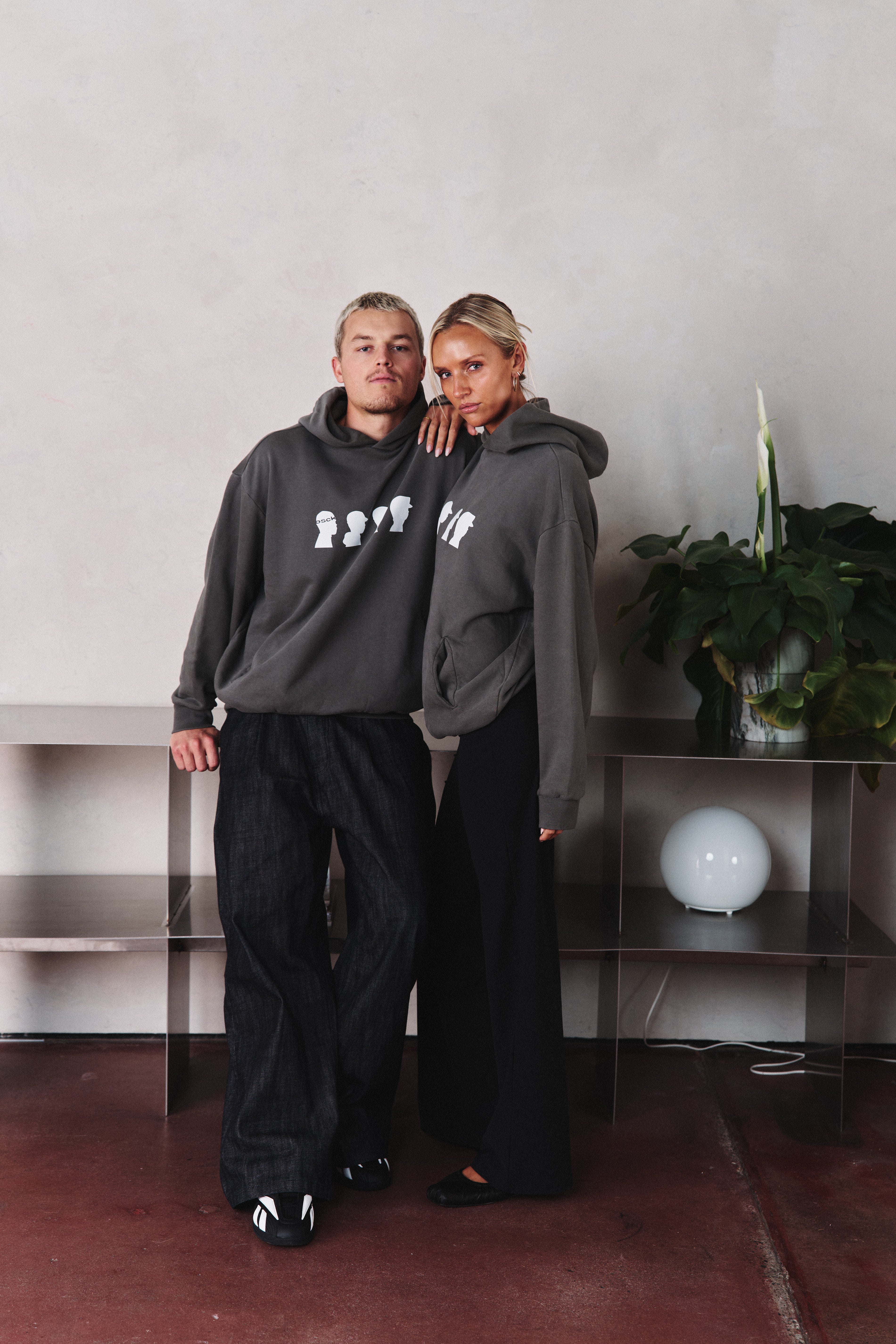 CHARCOAL HOODIE
