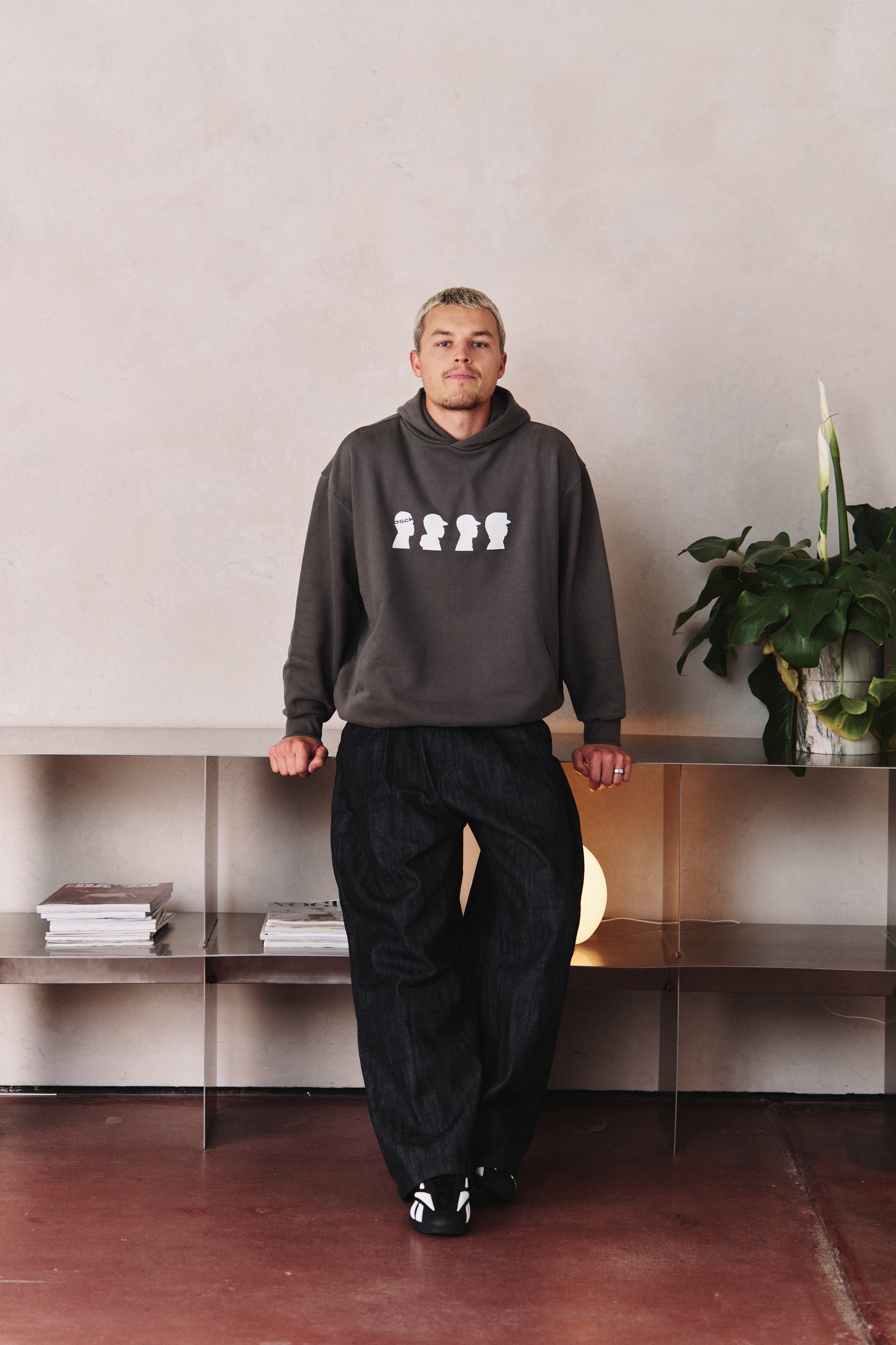 CHARCOAL HOODIE