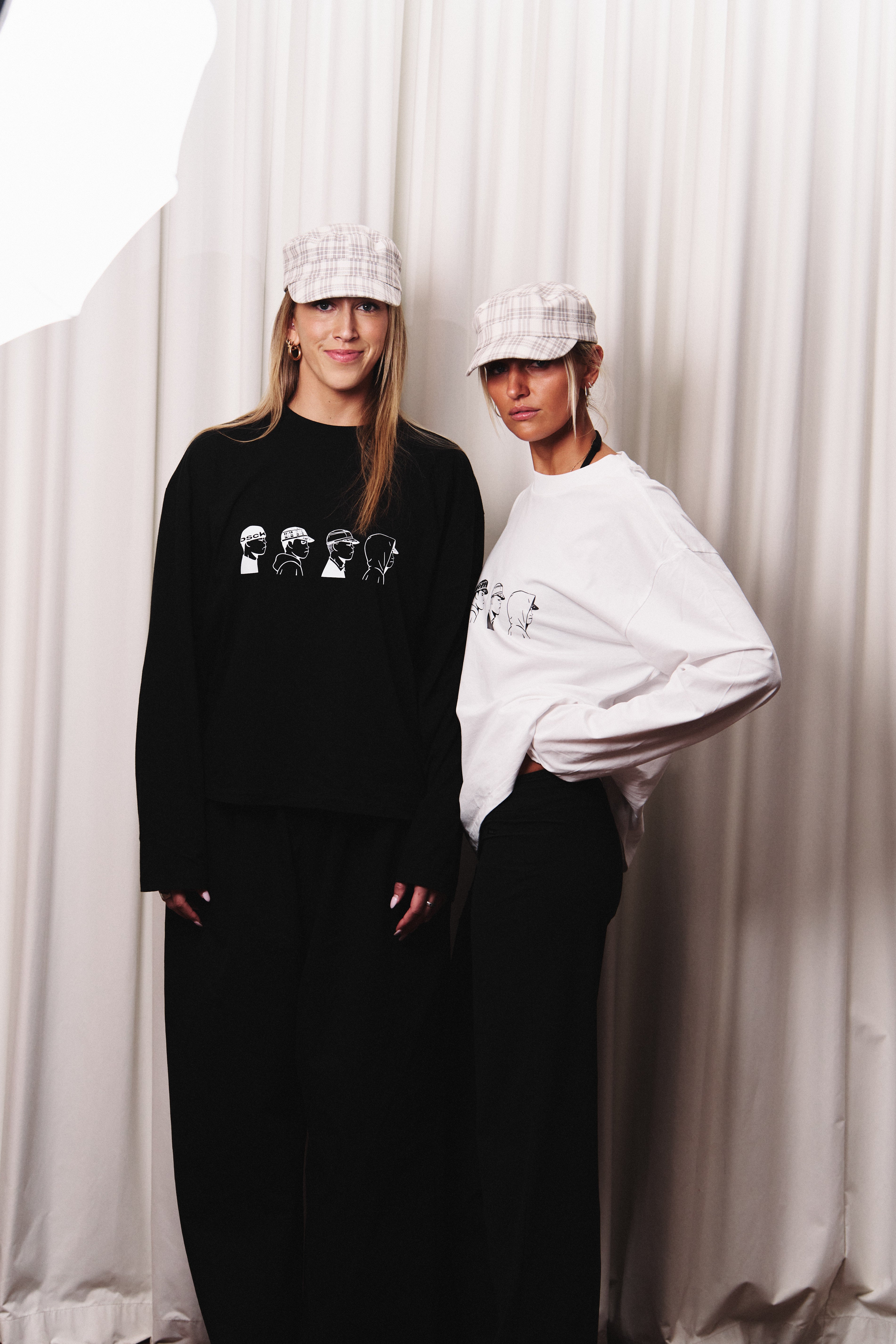 CADET HAT - WHITE/BLACK