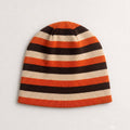 PRE ORDER - Orange/Black/White Reversible beanie