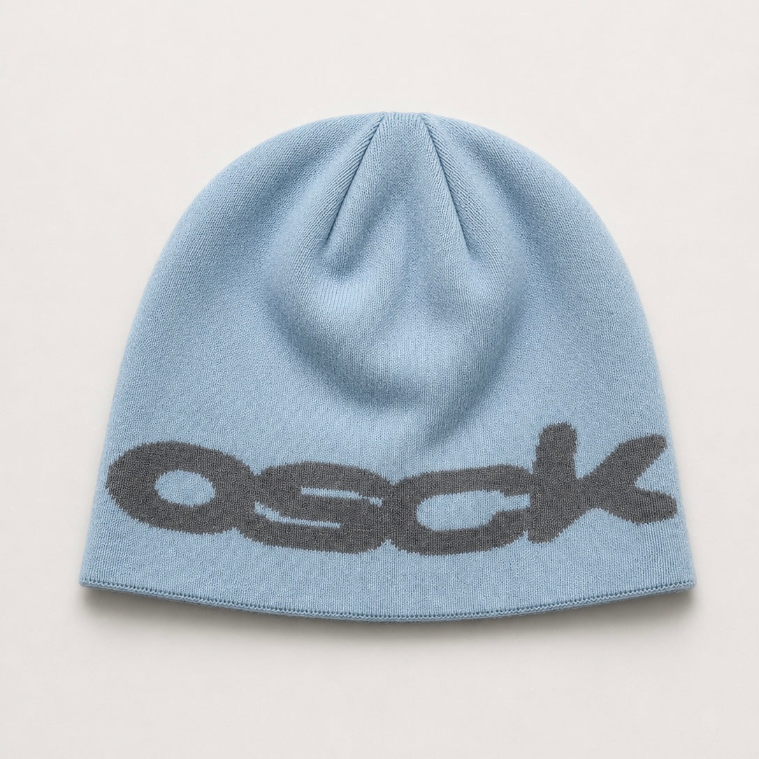 PRE ORDER - Blue/Grey Reversible beanie