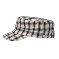 CADET HAT - WHITE/BLACK GLITCH