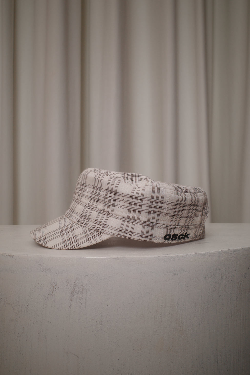 CADET HAT - WHITE/BLACK