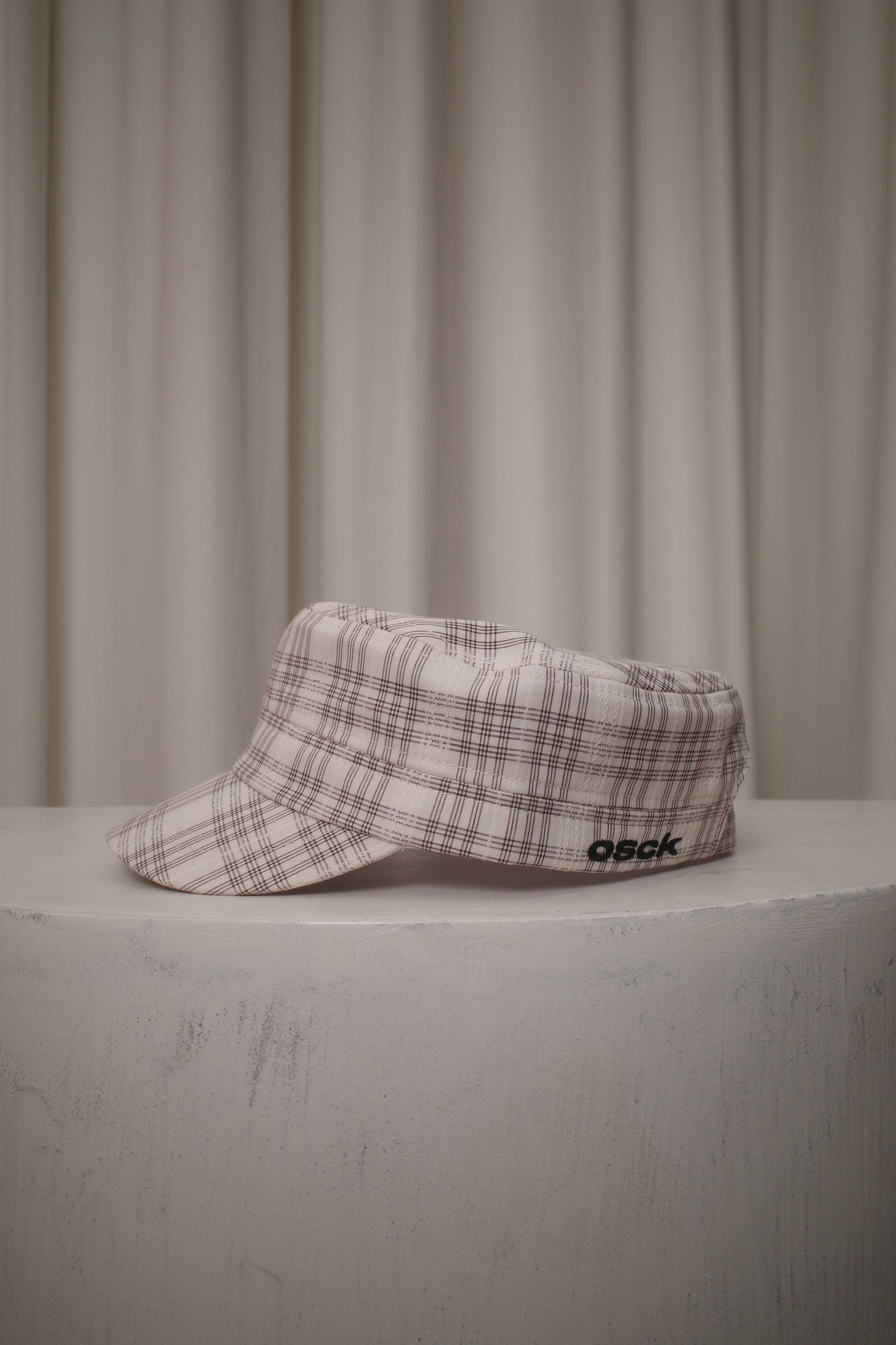 CADET HAT - WHITE/BLACK