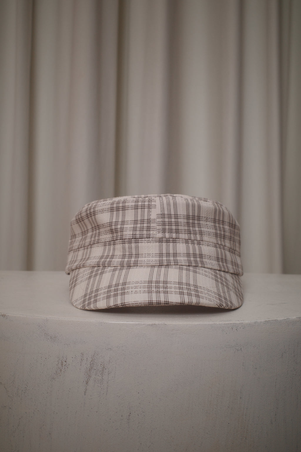 CADET HAT - WHITE/BLACK