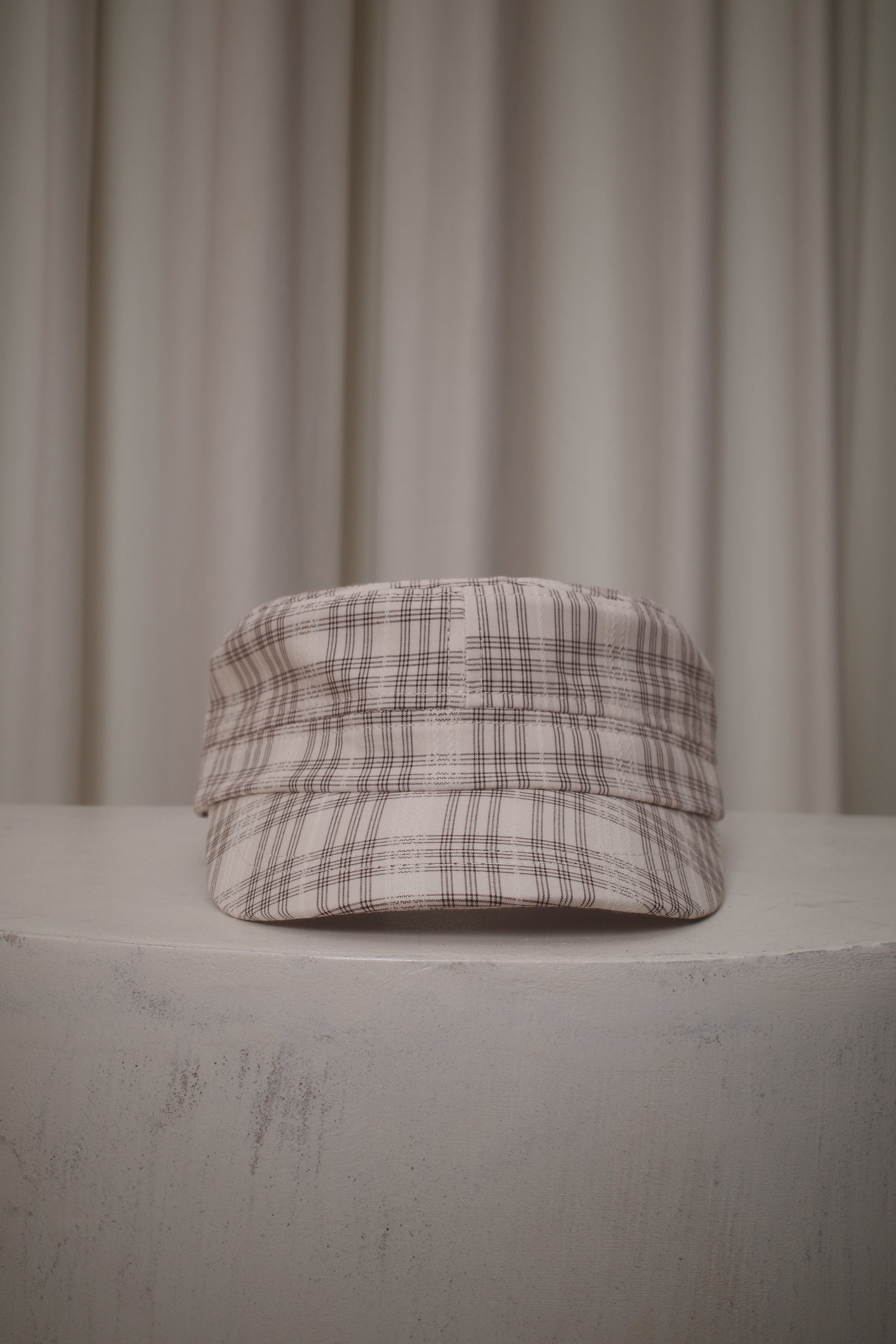 CADET HAT - WHITE/BLACK